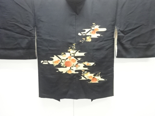 JAPANESE HAORI COAT / MIST & KIKU